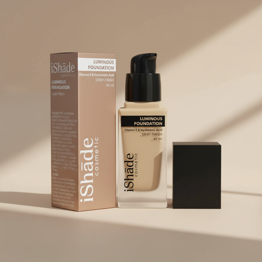 Luminous Foundation with UV Protection - Enriched with Vitamin E and Hyaluronic Acid