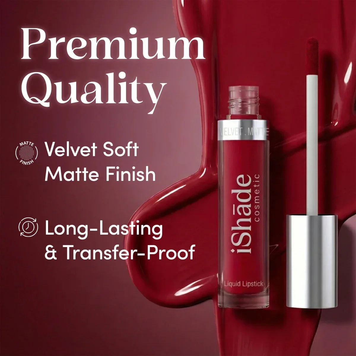 Long-Stay Matte Lipsticks & Hydrating Lip Care | iShade Cosmetic