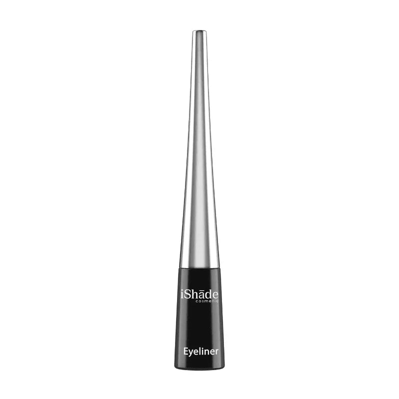 PerfectLine Waterproof Liquid Eyeliner - Jet Black, Smudge - Proof, Long - Wear 4 ml for Stunning Looks - Ishade cosmetic