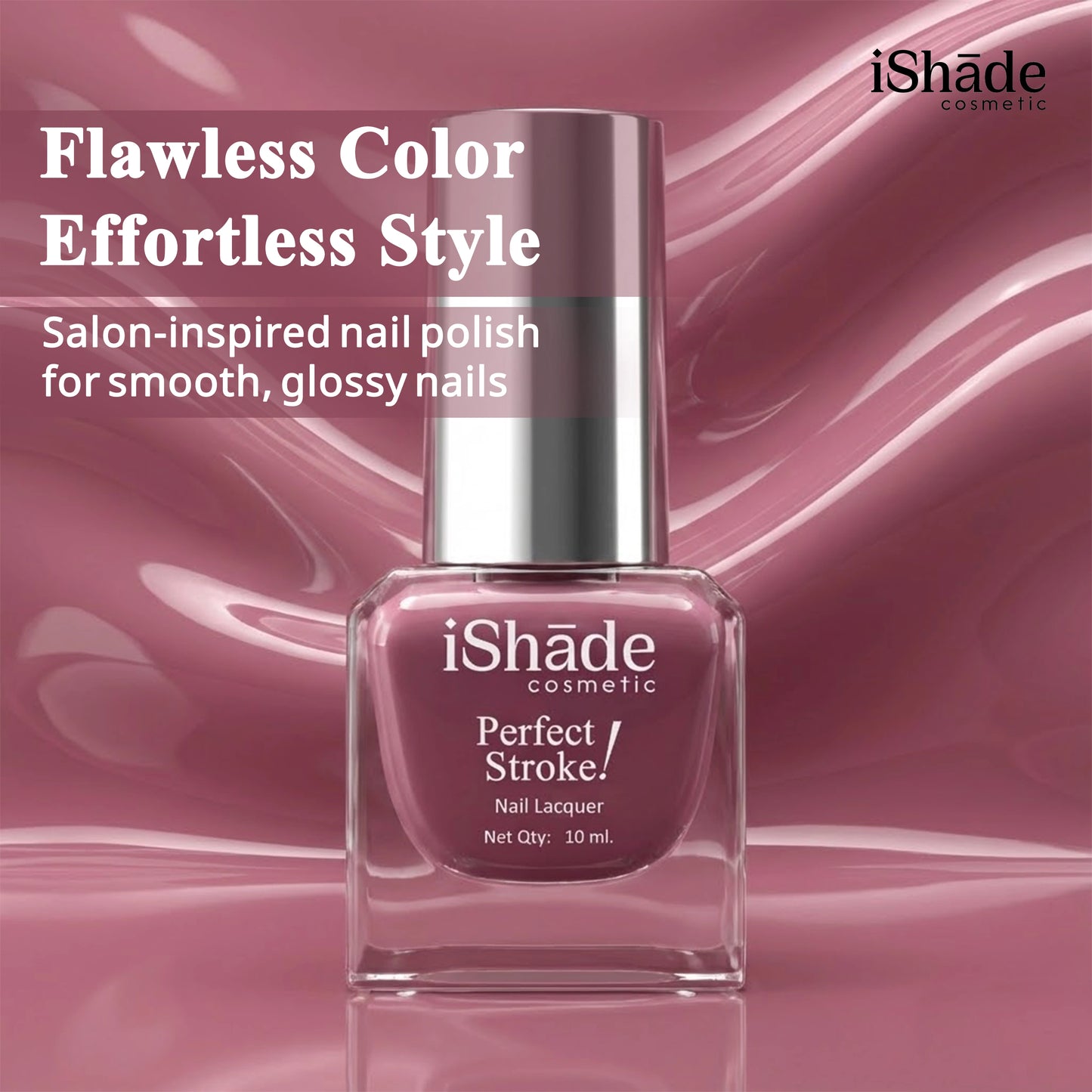 Premium Effect Nail Polish - Super Glossy, Long-Lasting Color, Acetone-Free & Paraben-Free, Salon Quality at Home
